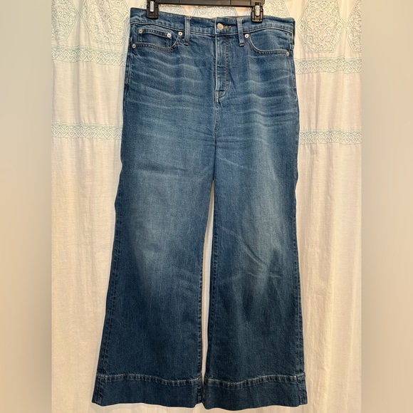 J. Crew Denim - J. Crew Wide-Leg Trouser Jeans